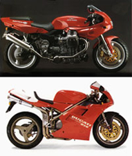Moto Guzzi Daytona & Ducati 916
